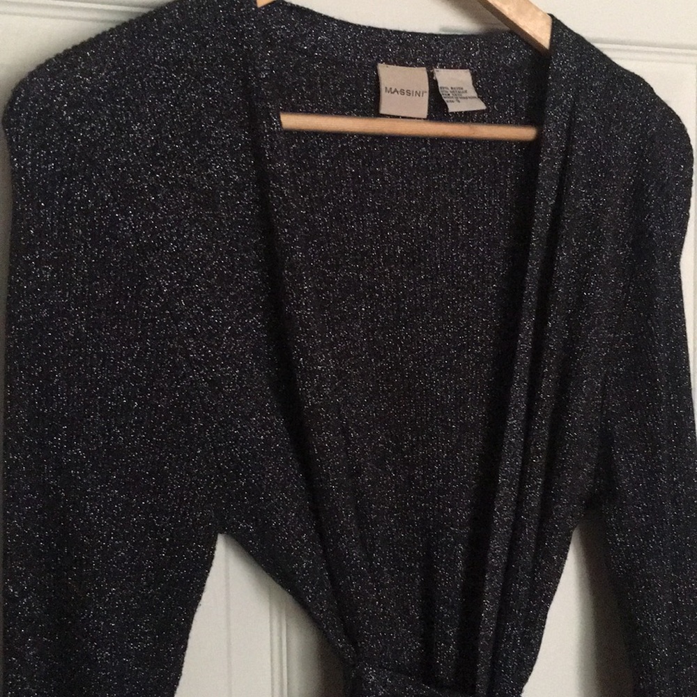 Sparkly black cardigan - Picture 2 of 3